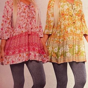 NWT.  Sacred Threads Blouse.  S/M.   CL/GR11.   222491